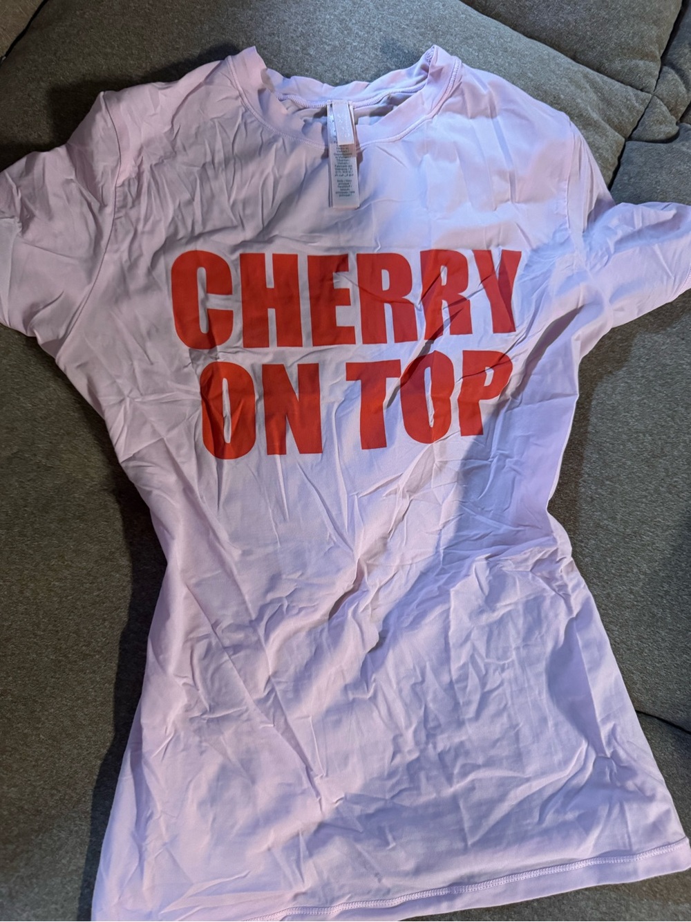 Skims 'Cherry On Top' Graphic Tee